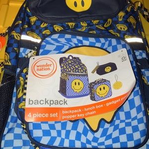Wonder nation 4 piece backpack